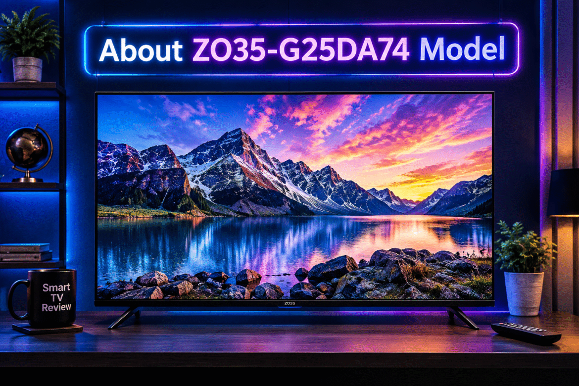 About ZO35-G25DA74 Model